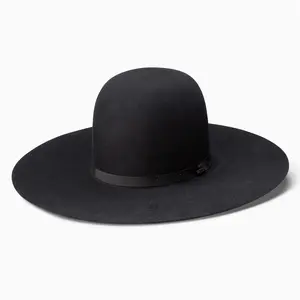Resistol 7X Showdown Black Felt Cowboy Hat