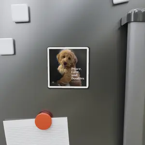 Goldendoodle lover Die-Cut Magnets for any dog lover Decor
