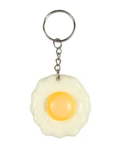 Keychain Charm: Fried Egg