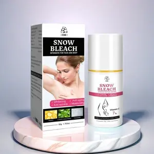 Facial and Body Whitening Cream with Vitamin C and Niacinamide, Brighten Skin Tone, Multi-Use Moisturizer for Face, Hands, Elbows, Armpits, 50g