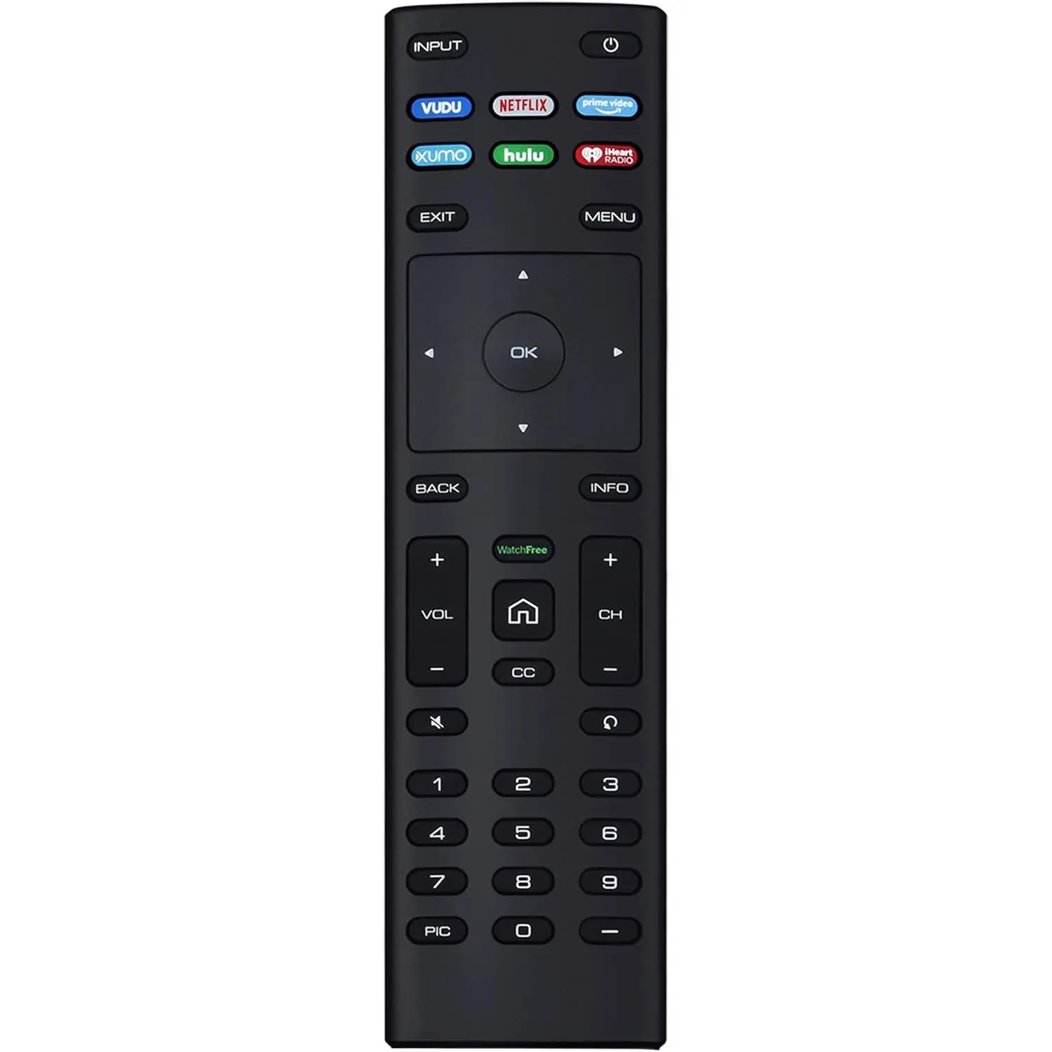 Wireless Remote Control Replacement Accessories for VIZIO Smart TVs - Compatible with LCD, LED Displays, 10m Range
