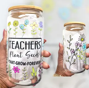 Teacher Glass Can