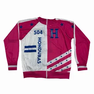 Pink Jacket Unisex Man Colorblock Patch Distinctive X Logo Versatile Fit