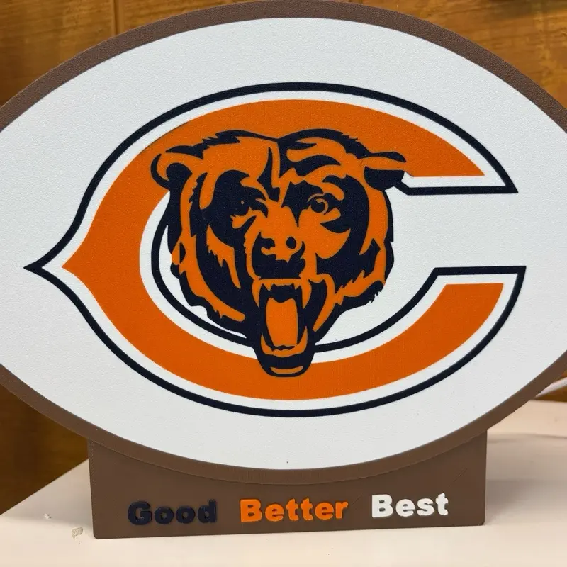 Chicago Football Lightbox Chicago Football Lightbox