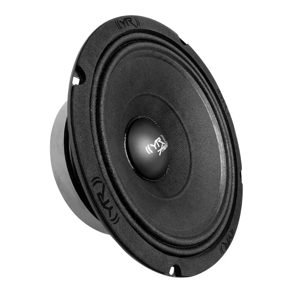 YR AUDIO YR-MDS800R 8.0 Inch Sealed Midrange Full Range Car Speaker - 1000W, 8 Ohms, 453Hz-15.2kHz, Crystal-Clear Sound, Immersive Listening Experience for Car Audio Upgrade, Full Range Speakers, Midrange Loud Speaker