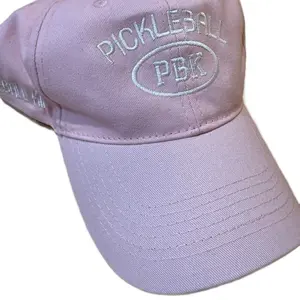 Pickleball Ball Cap - Stylish Design for Special Events & Versatile Accessory with Embroidered Text