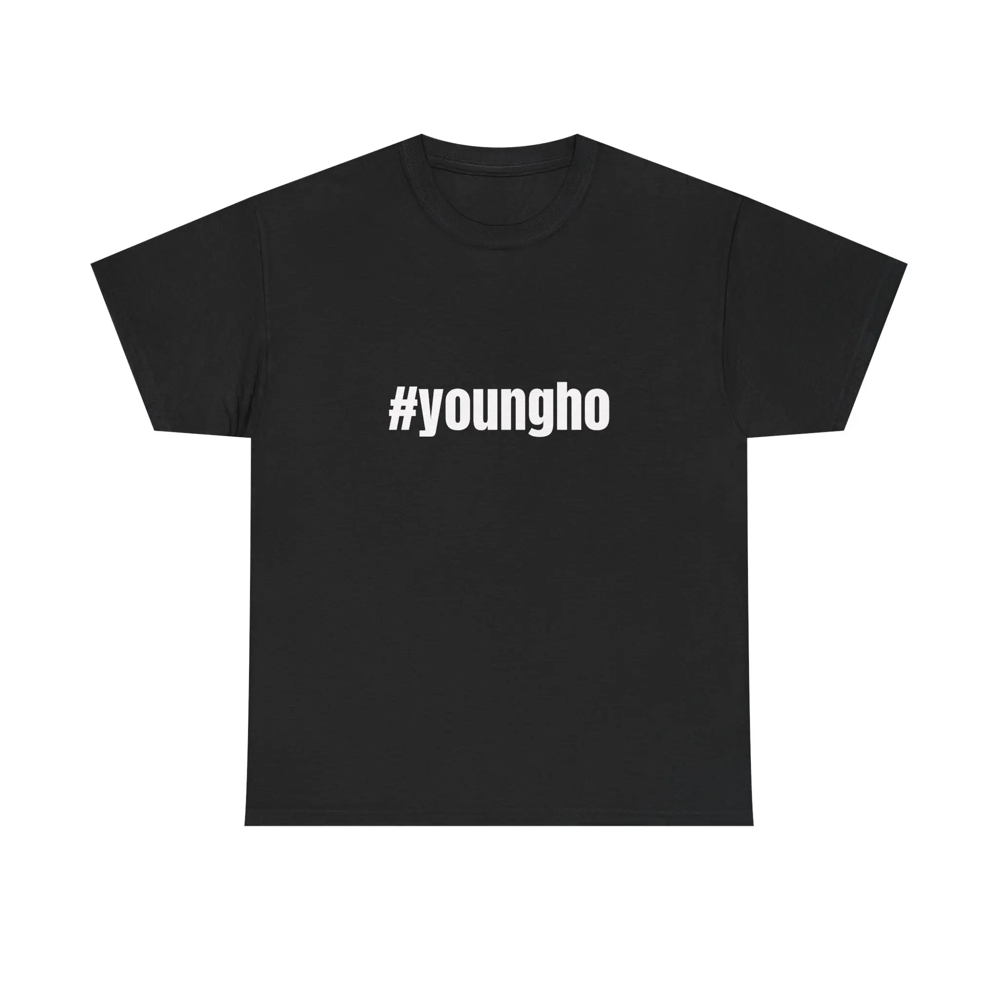 Young Ho Hashtag Shirt Funny Meme Tee Viral TikTok Shirt Gen Z Humor Graphic Tee Trendy Streetwear Shirt Minimal Text Tee Gift