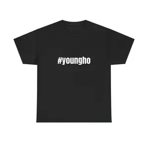 Young Ho Hashtag Shirt Funny Meme Tee Viral TikTok Shirt Gen Z Humor Graphic Tee Trendy Streetwear Shirt Minimal Text Tee Gift