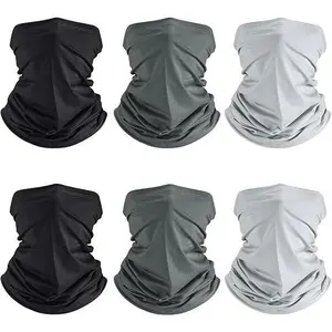 Summer UV Protection Cooling Neck Gaiter Face Clothing Neck Gaiter Mask Scarf Sunscreen Breathable Bandana,Bandana for Men/Women