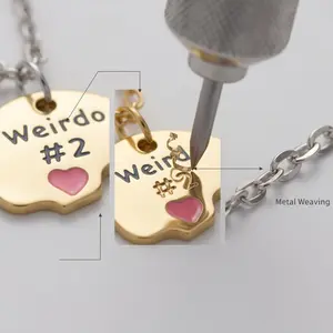 BFF Best Friends Forever Necklace Set 3 Pieces Heart-Shaped Magnetic Puzzle Friendship Pendant Cute Fantasy Jewelry Gift for Girls Teens Women