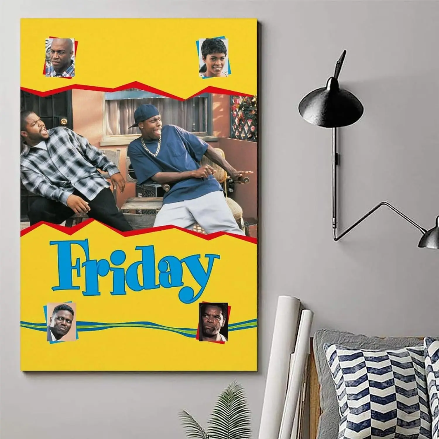 Friday Movie Poster Canvas Art Poster Bedroom Decor Posters