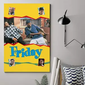 Friday Movie Poster Canvas Art Poster Bedroom Decor Posters