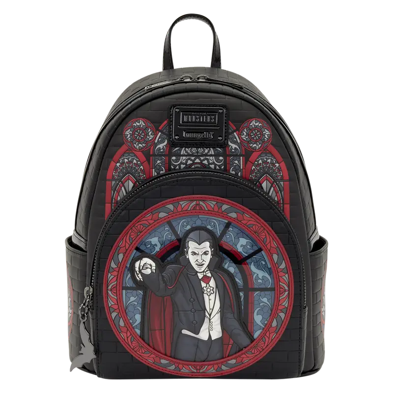 Dracula Stained Glass Mini Backpack Loungefly Universal Monsters