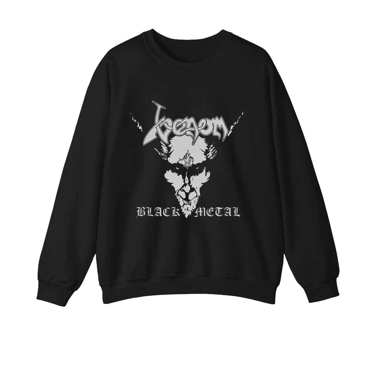 Vintage Venom Black Metal T-shirt Men's Sweatshirt, Gift For Fan, Casual Cotton Fabric Menswear Top