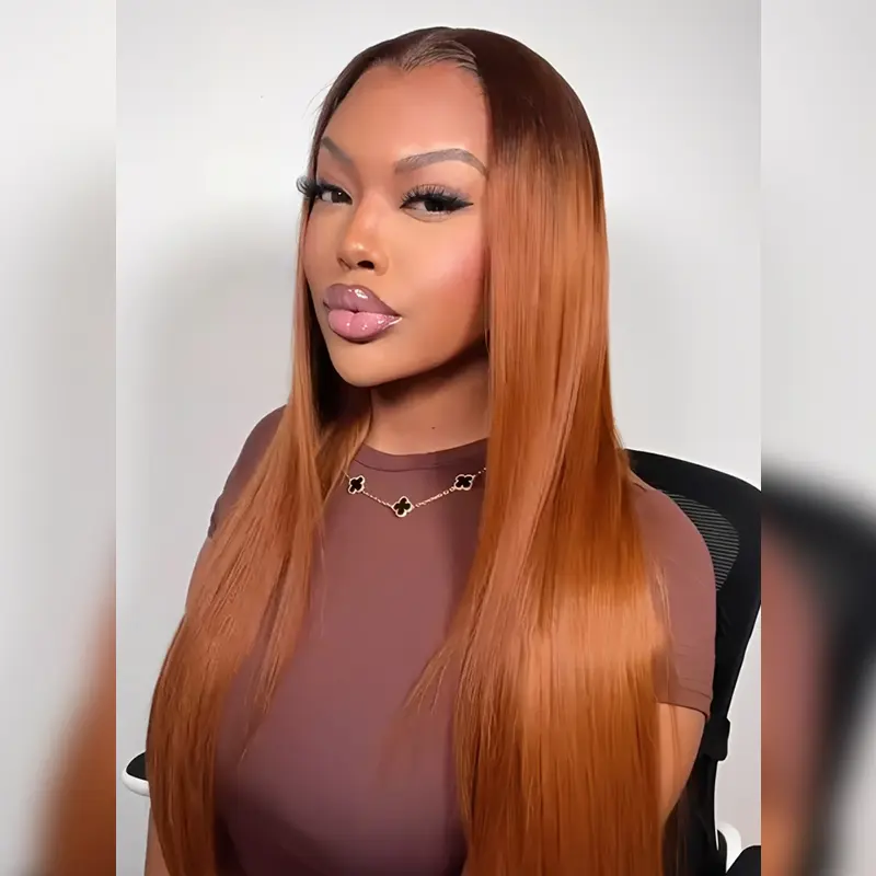 【NEW IN】Alipearl Wigs Honey Bliss Color Widow's Peak Straight 6x8 & 13x6 Lace Wigs With Drawstring Glueless M Hairine Ready To Go Wig Pre Cut Pre Plucked #SummerFinds