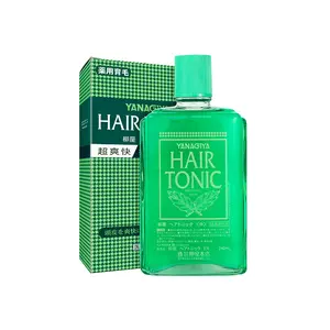 YANAGIYA Hair Tonic Classic 240ml - Anti-Hair Loss & Scalp Nourishing Serum for Stronger, Thicker Hair, Oil & Itch Control
