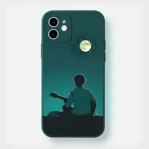 Aesthetic Anime Pattern Soft Phone Case, Shockproof Phone Protective Cover, Phone Accessory Compatible with iPhone 15 14 13 12 11 Pro Max