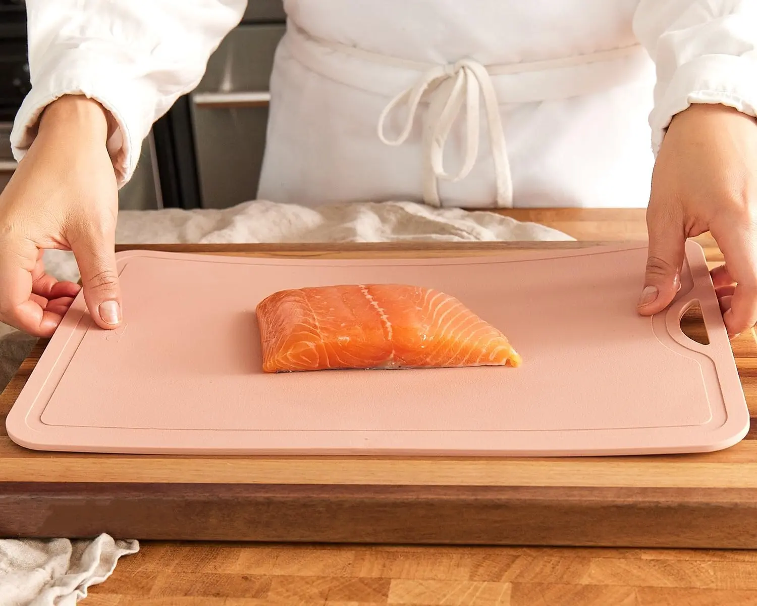 TPU Cutting Board Mat - 17.3"x10.6" Thick, Lightweight, Flexible Rectangle Chopping Board, Non-Slip Double-Sided, BPA-Free, Non-Toxic, Dishwasher-Safe for Meat Prep & Kitchen Use, Anti-Scratch Chopping Boards, Flexible Chopping Boards