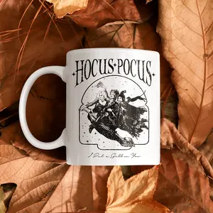 Retro Hocus Pocus Salem Coffee Mug Ceramic Classic