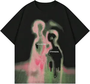 SOLY HUX Men's Oversized Graphic Tees Crew Neck Short Sleeve Vintage Streetwear T Shirt Tops