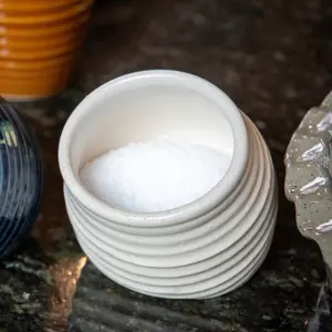 Prairie Linen Salt Cellar