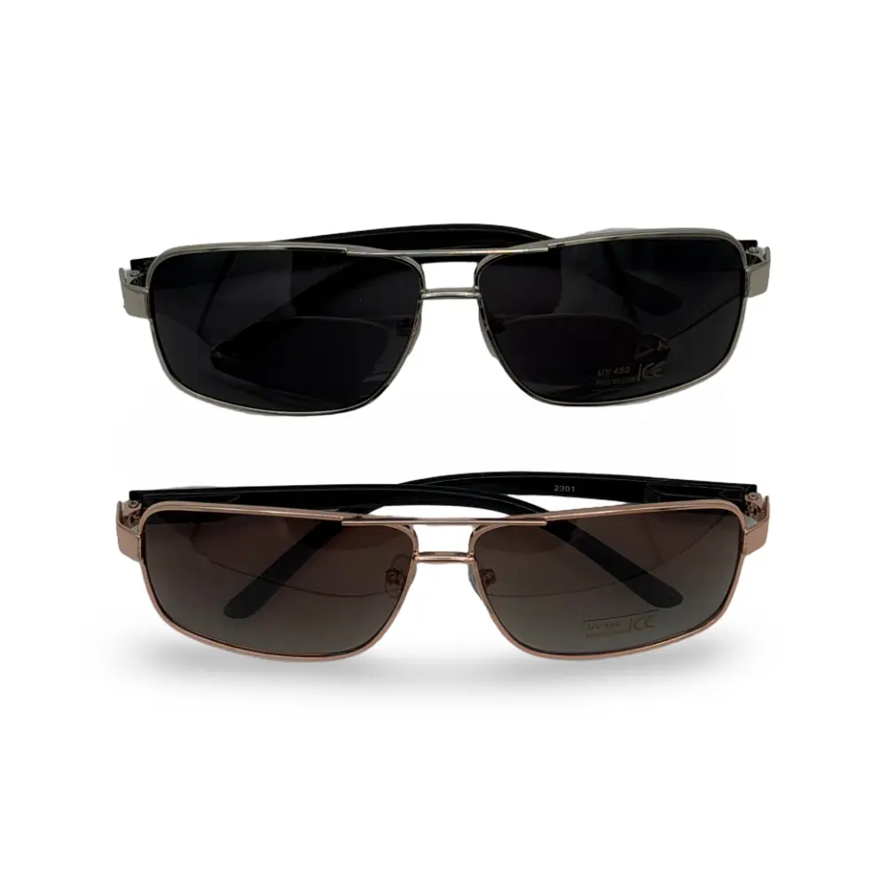 #41-2301-P CICI Sunglasses Premium Vintage Square Sunglasses for Women and Men
