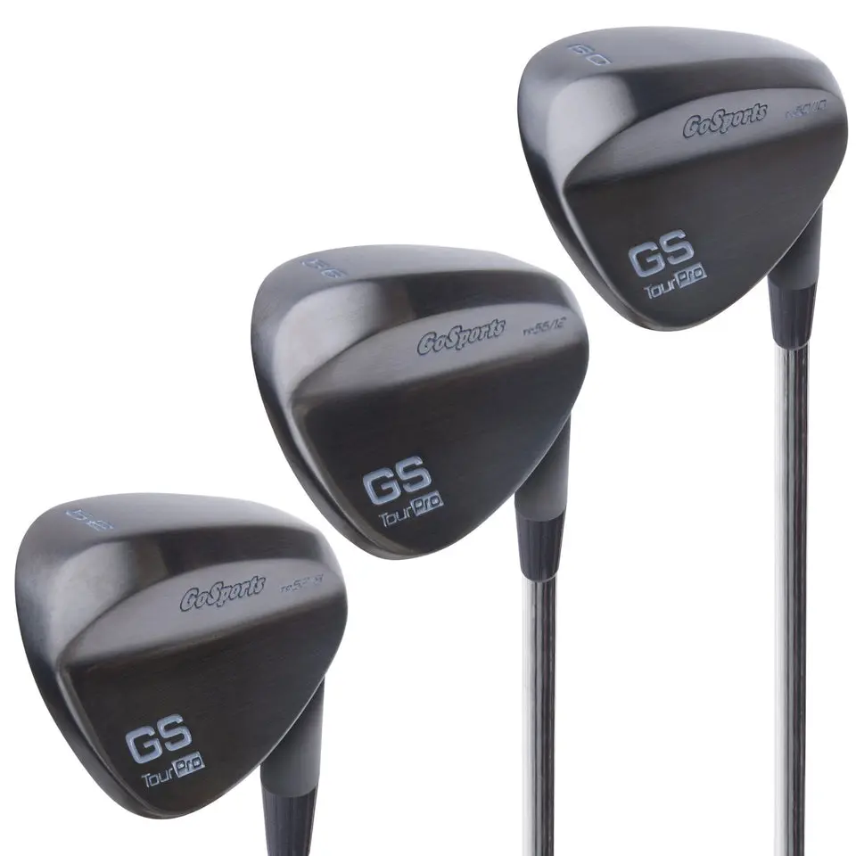GoSports Tour Pro Golf Wedge Set - Black, Golf Clubs GoSports Tour Pro Golf Wedge Set - Black, Golf Clubs