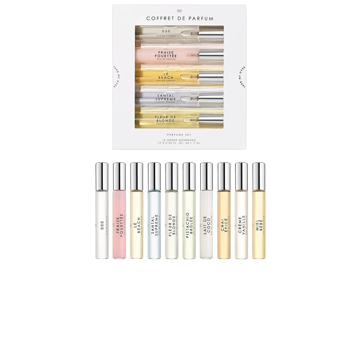 Le Monde Gourmand Coffret De Parfums Set 10 Piece Purse Spray