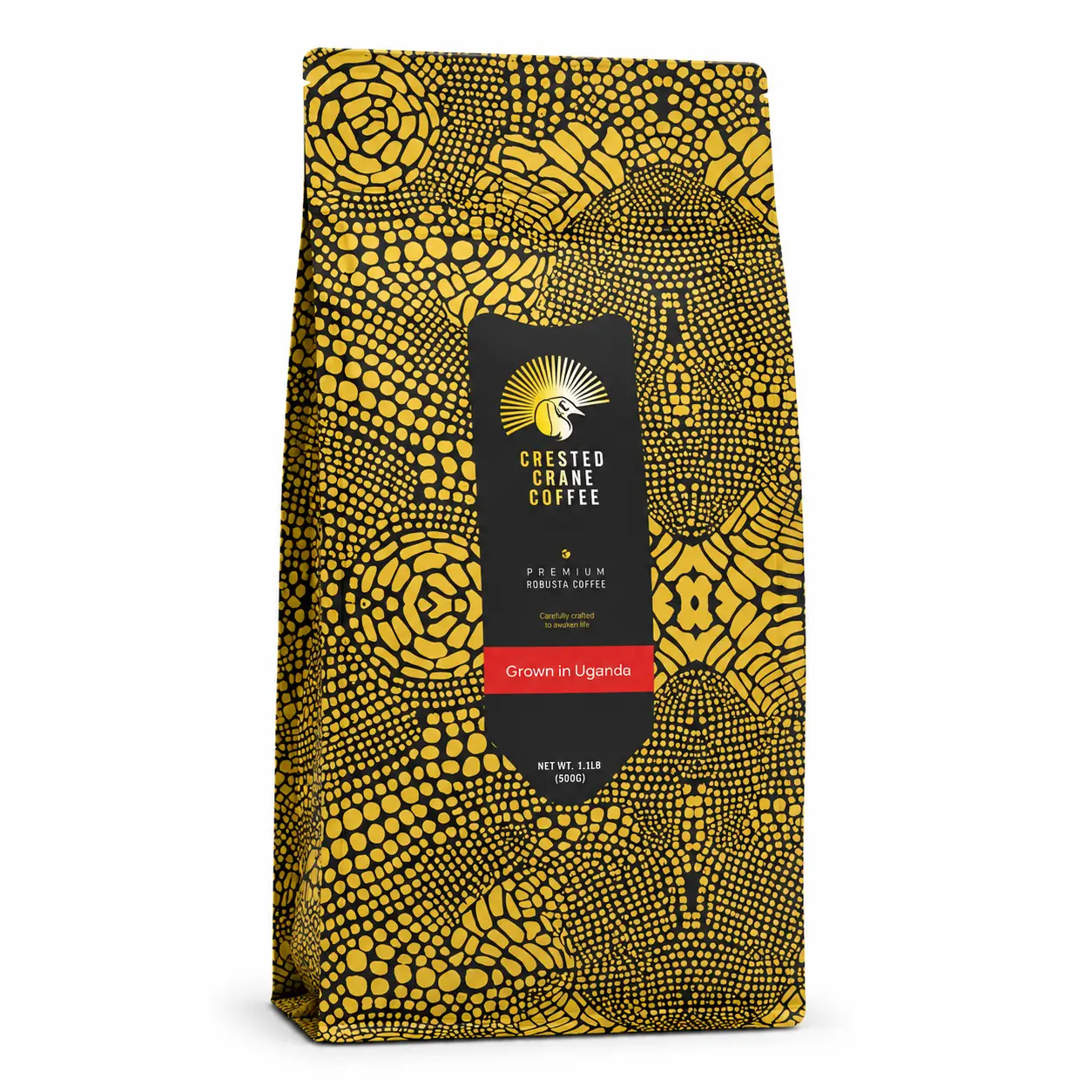 Premium Ugandan Robusta Roasted Whole Coffee Beans – Bold Flavor, Smooth Beverage, High-Caffeine, Freshly Roasted African Single Origin