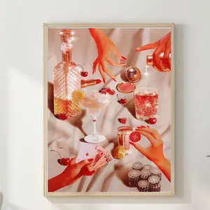 White Retro 5D DIY Diamond Painting Art Kits for Adults Diamond Art Crafts Round Full Drill Diamond Dots Diamond Art Kits Handcraft Handicraft Canvas