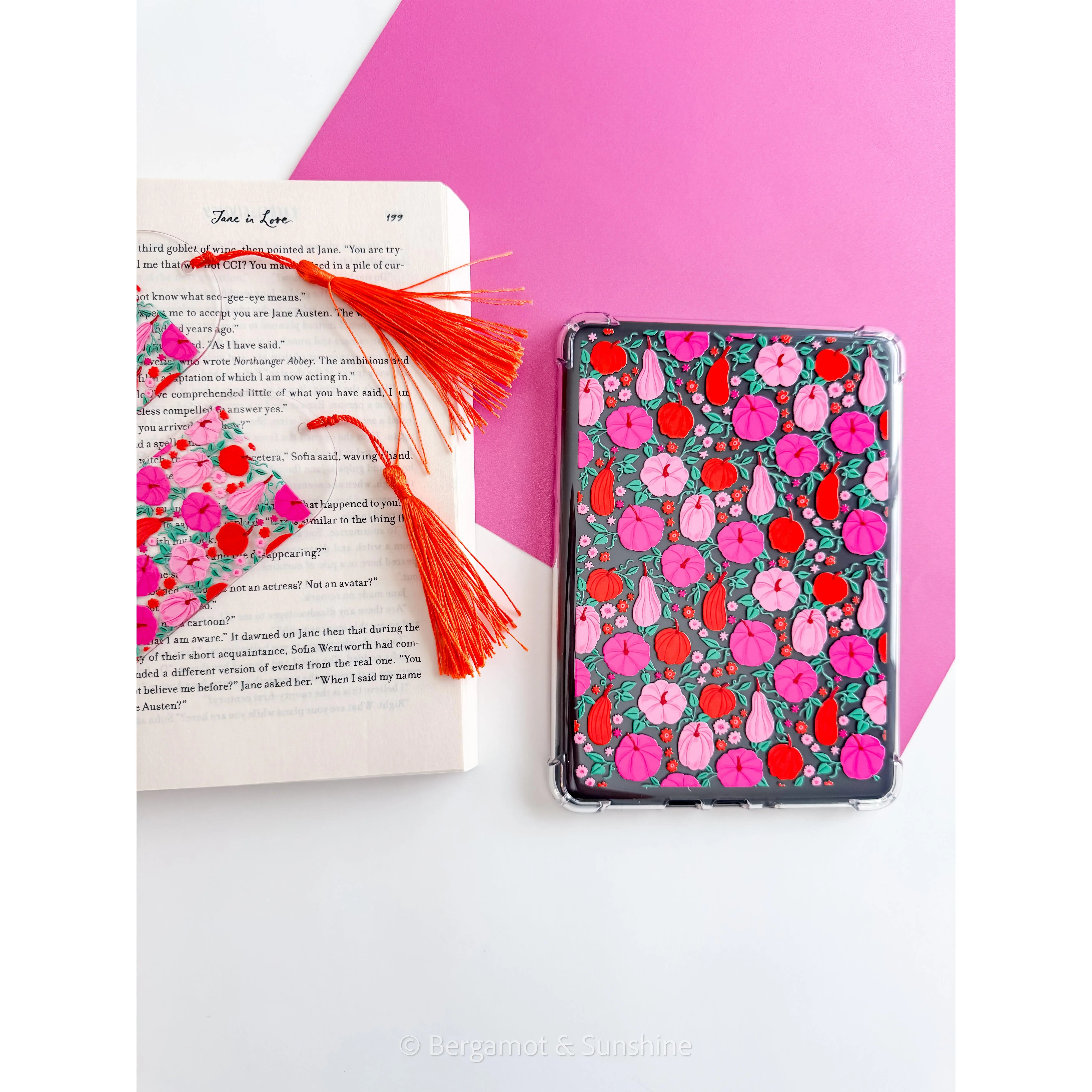 Oh my Gourd Kindle Case and/or Bookmark [Combined Listing]