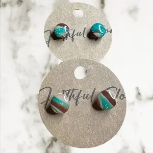 Small Clay Studs