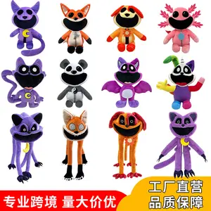Cross-border new smiling critters poppy playtime anime game horror smiling purple cat