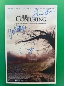 The Conjuring _ Signed Movie Poster