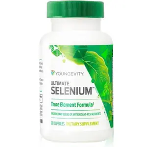 Youngevity Ultimate Selenium + Cofactors - Essential Mineral Supplement for Immune Support, Antioxidant Defense, Thyroid Function, and Cellular Health (I-selenomethionine)