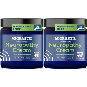 【BUY 1 GET 1 FREE】Migrastil Neuropathy Cream - Soothing Cream for Feet, Legs, Hands, Etc. Aloe Shea Butter Gentle Clove Moisturizing Body Care Daily