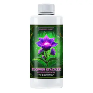 Humboldts Secret Flower Stacker Bloom Booster – Liquid PK Flowering Fertilizer 0-7-5 for Bigger Buds, Heavy Blooms & Higher Yields | Indoor & Outdoor Plants