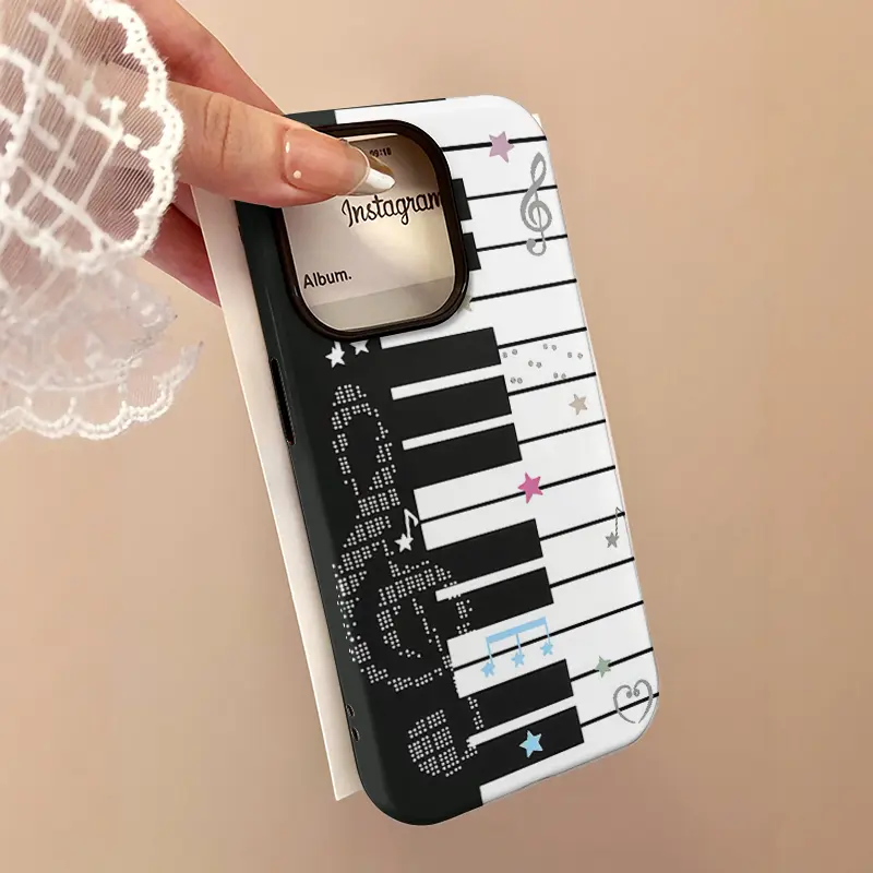 Musical note piano Suitable for iPhone 17, 16, 15, 14, 13, 12, 11 Case Perfect Gift Smart Phone Case iPhone 16 pro max cases Anti fall protective cover - TikTok Shop Musical note piano Suitable for iPhone 17, 16, 15, 14, 13, 12, 11 Case Perfect Gift Smart Phone Case iPhone 16 pro max cases Anti fall protective cover - TikTok Shop