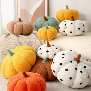Comfortable Pumpkin-Shaped Pillow, Decorative Cushion for Bedroom & Sofa, Home Decoration, Holiday Gift Idea