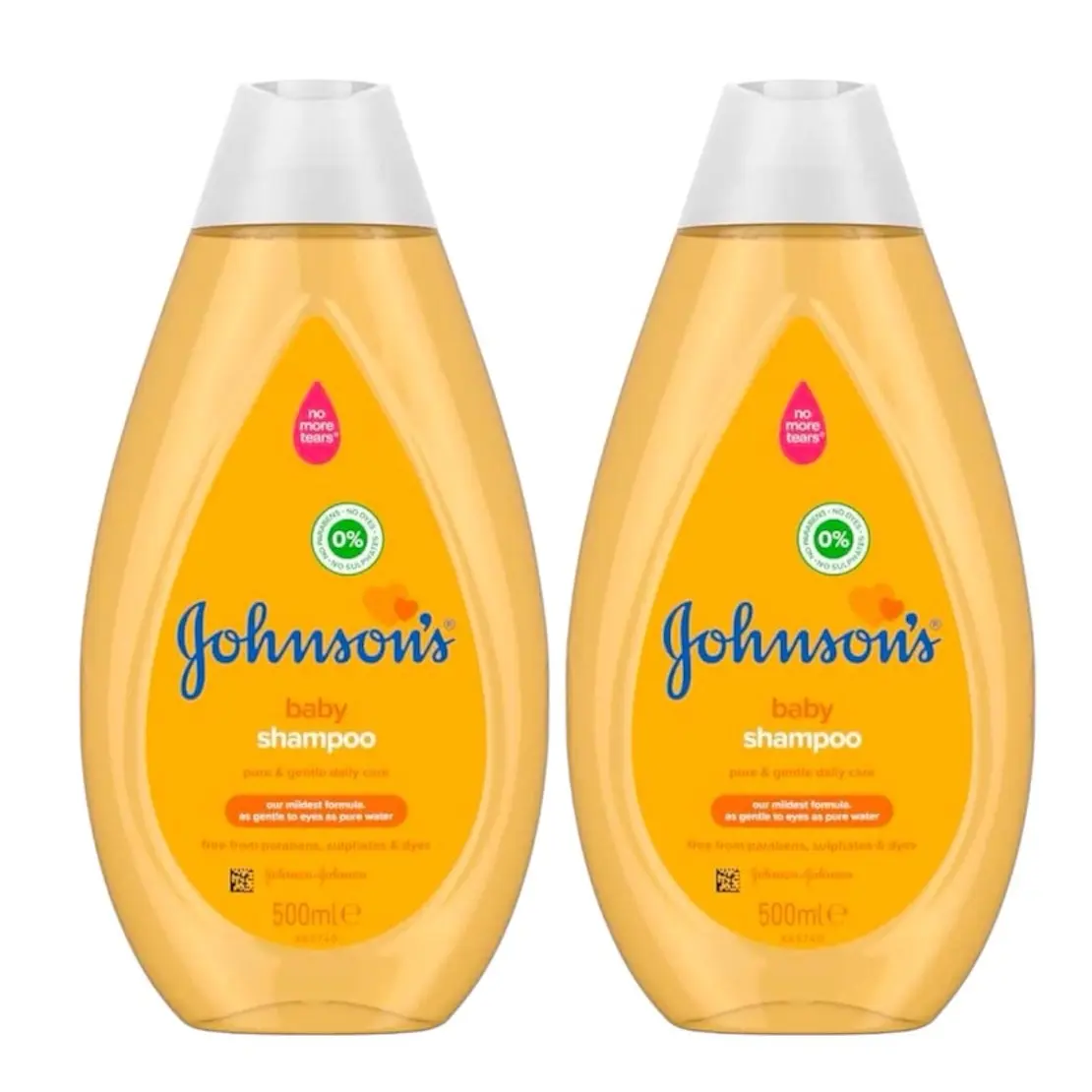 Johnson Baby Shampoo Pack of 2 - Regular, 500 ml Johnson Baby Shampoo Pack of 2 - Regular, 500 ml