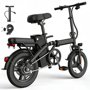 APYEAR Electric Bike 14Inch Folding,1000W Motor 35+Miles,Maximum speed 20+MPH E-Bike,48V12Ah Removable Battery,Air Tires Front and Rear Disc Brake Design LED Display Portable Ebike,Can Carry 2 People Electric Bicycle, dealsforyoudays