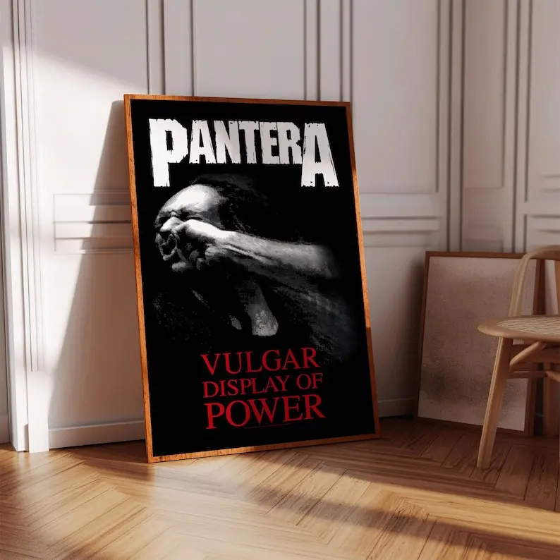 Pantera Poster | Concert Poster | Album Poster Print | Album Cover Poster | Metal Music Poster | Room Decor | Music Gift