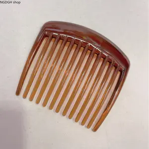 Women's Classic Tortoiseshell Hair Comb - Large Vintage Decorative Side Comb with Strong Wide Teeth, Non-Slip Grip, Ideal for Updo & Retro Elegant Daily Hairstyles (Camping & Hiking Hammock Accessory)