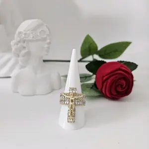 Valdiviajewery #1441 Jesus Christ 14k Gold Laminated High Quality