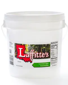 Gourmet Cajun Sweet & Spicy Pickles (1 gallon bucket)