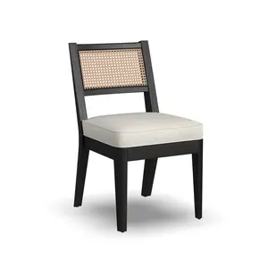 Brentwood Black Dining Armless Chair