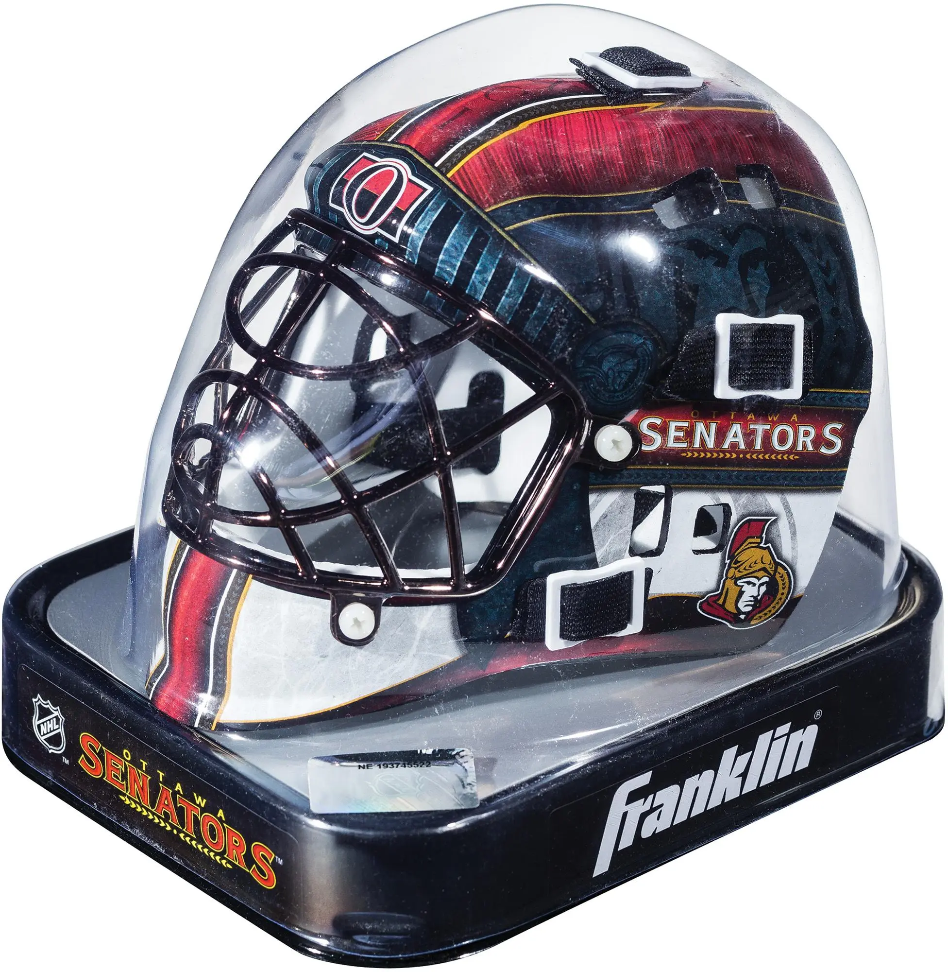 Ottawa Senators Unsigned Franklin Sports Replica Mini Goalie Mask