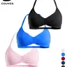 【Biack Friday】Seamless Bikini-Style Sports Bra, High Elasticity Fitness Halter Top, Slim-Fitting, Spaghetti Straps, All Seasons Wear, Yoga Sports Bra