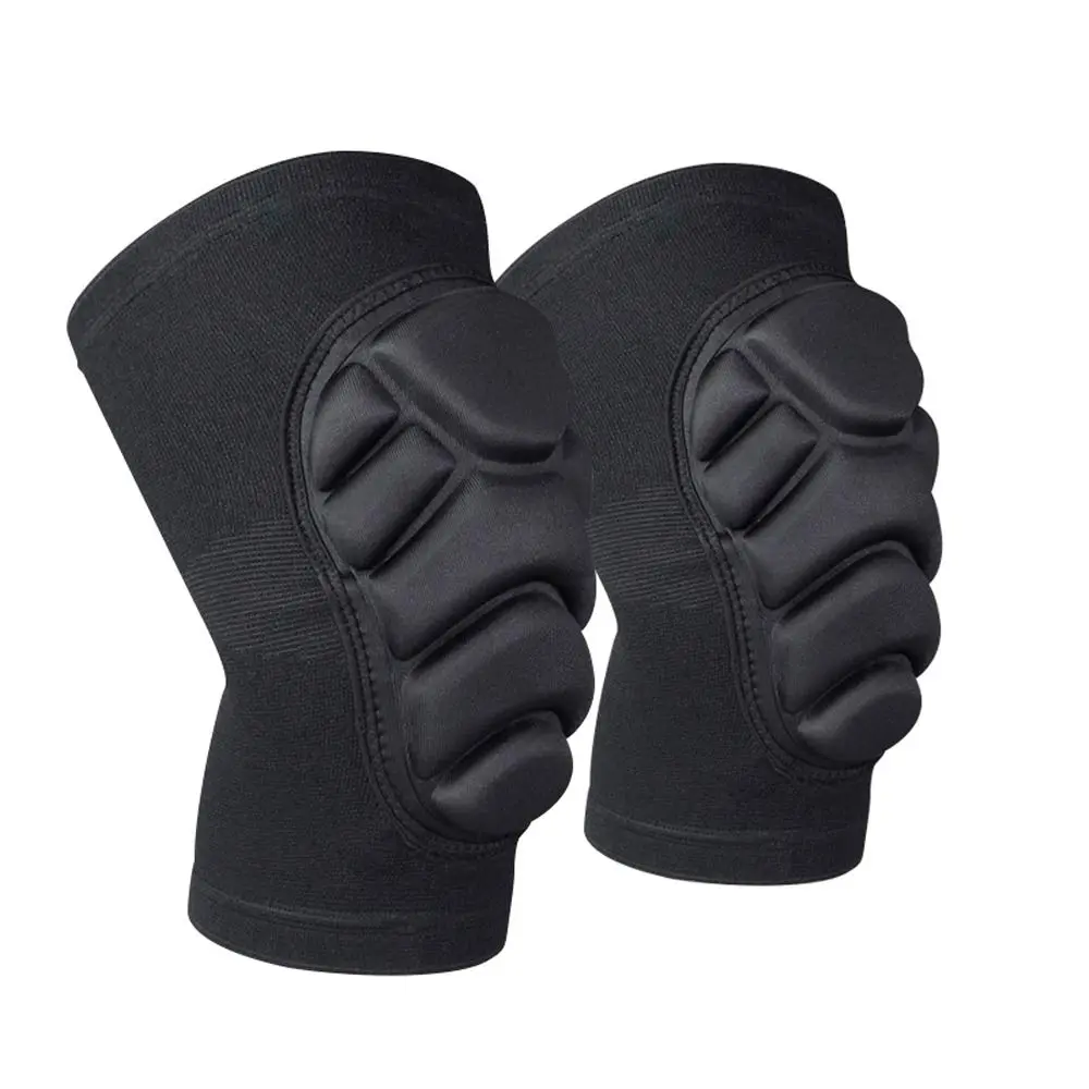 Knee Pads EVA Pads Collision Avoidance Knee Pads for Men & Women Knee Braces for Volleyball Basketball Climbing Football Leg Sleeve Workout Gear Sports Knee Pads Knee Saver