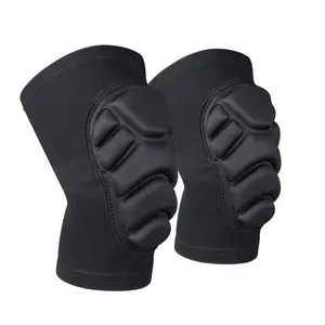 Knee Pads EVA Pads Collision Avoidance Knee Pads for Men & Women Knee Braces for Volleyball Basketball Climbing Football Leg Sleeve Workout Gear Sports Knee Pads Knee Saver
